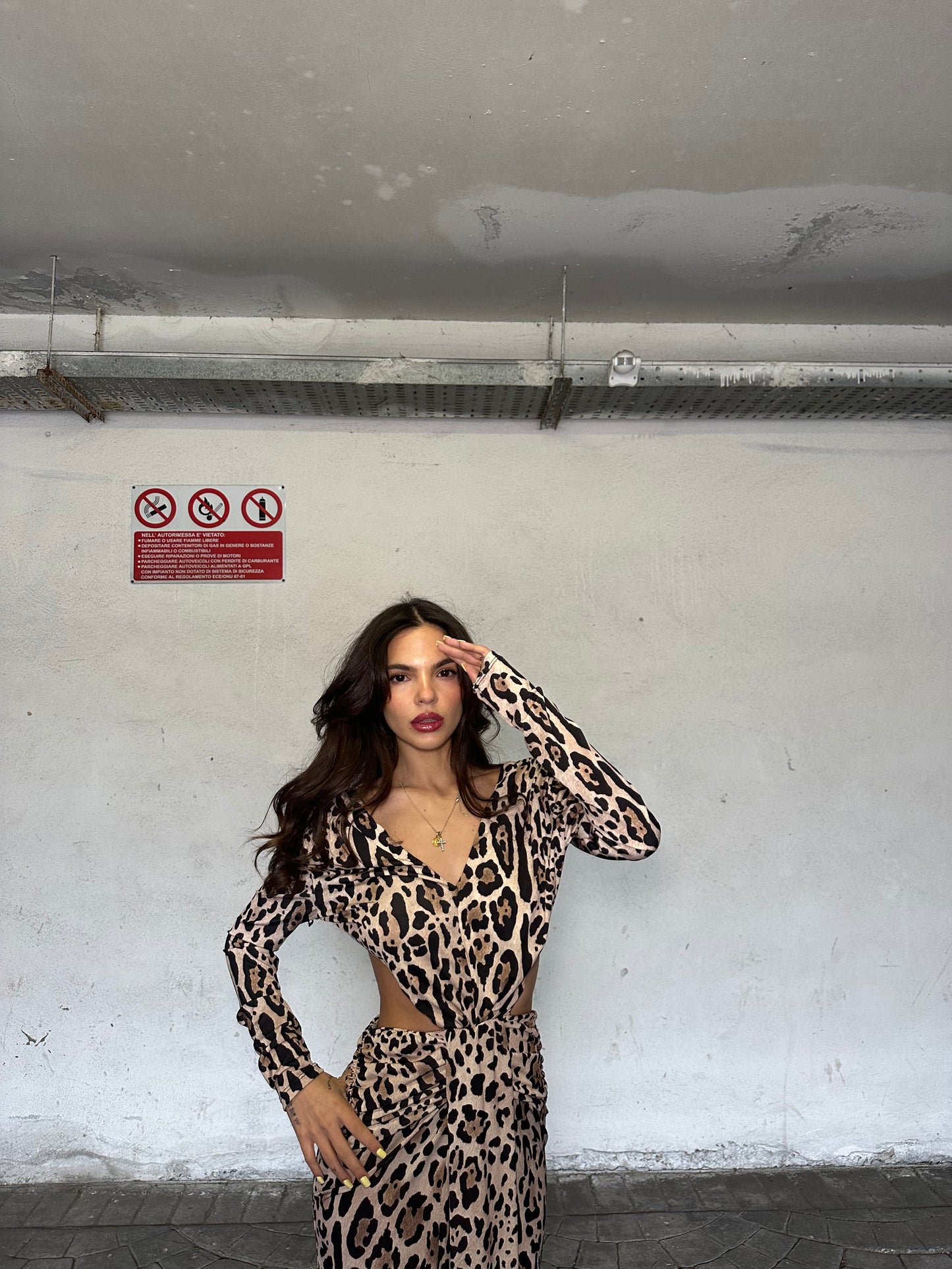 Leopard dress